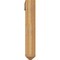 Ekena Millwork Westlake Arts and Crafts Rough Sawn Bracket w/ Offset Brace, Western Red Cedar, 8"W x 42"D x 48"H BKT0806X42X48WTL03RWR - alternate 4